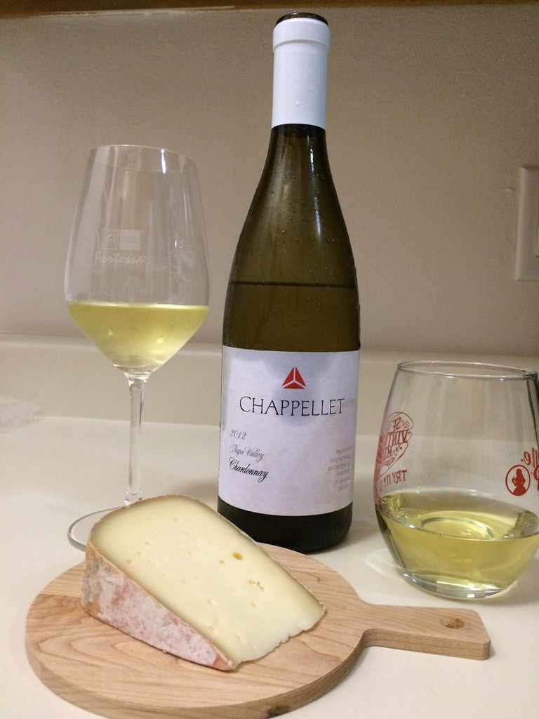 2012 Chappellet Chardonnay and Gabietou 1