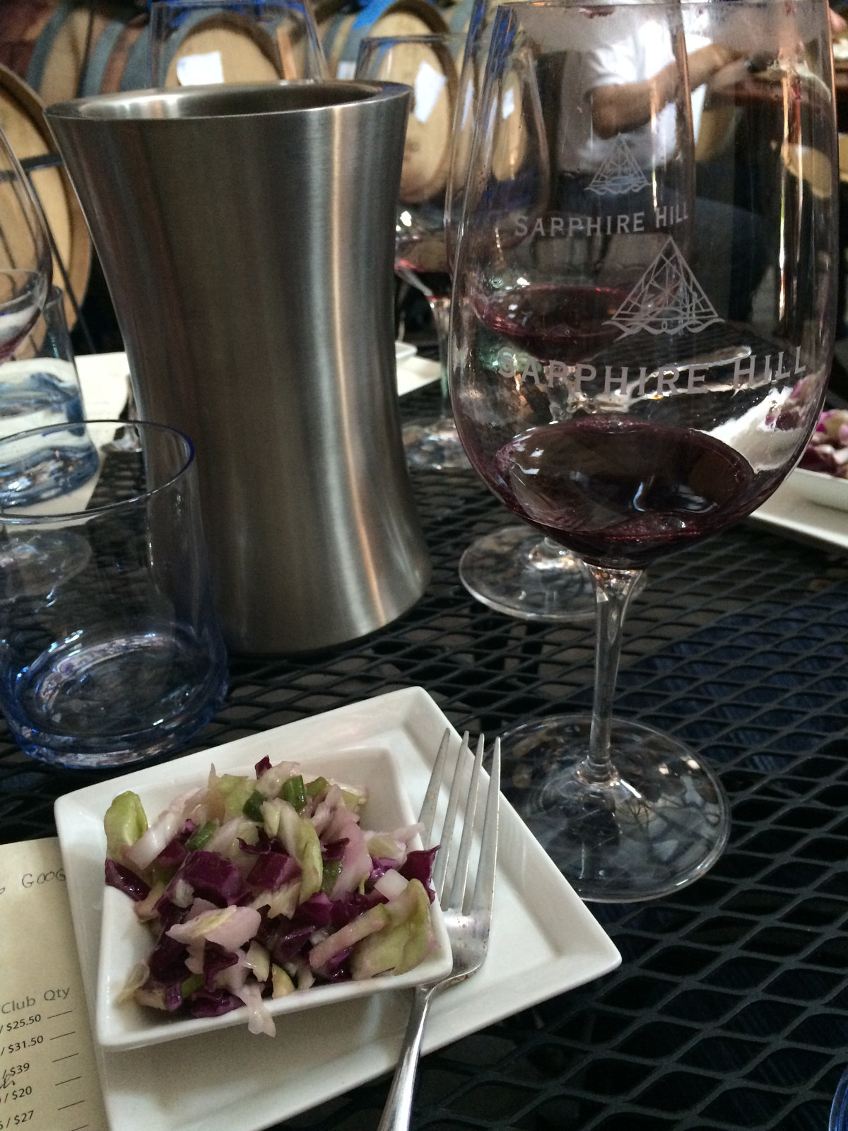 Sapphire Hill Food and Wine Pairing Lunch 3