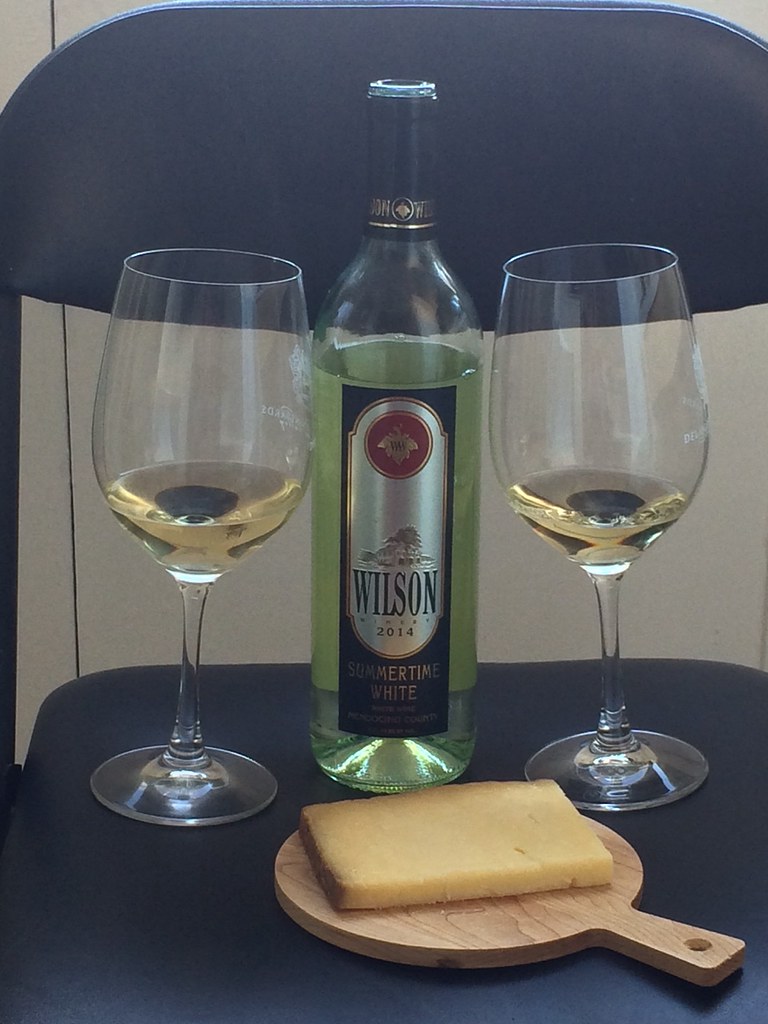 Summertime White Blend and Fiscalini Bandaged Cheddar 1