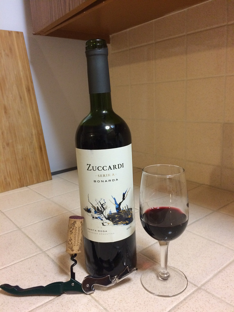 Zuccardi Bonarda wine