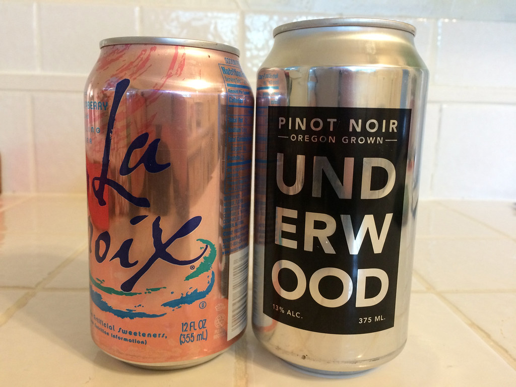Underwood Pinot Noir in a can