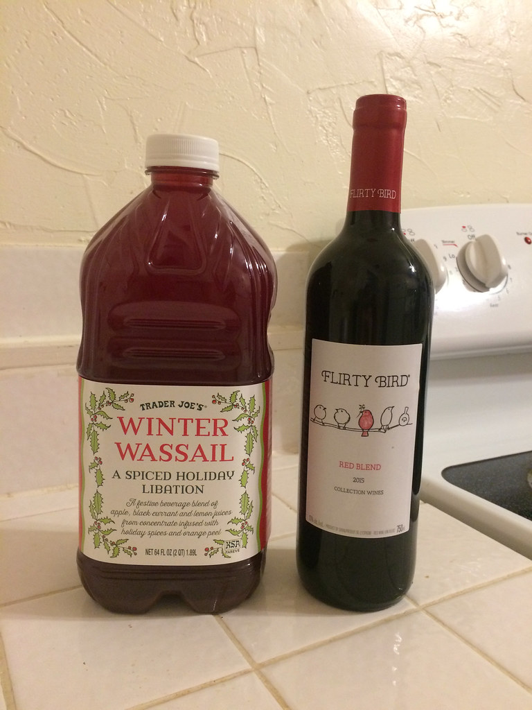 Winter Wassail and Flirty Bird Red Blend