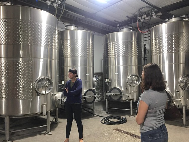 Winery tour at Fiddlehead Cellars, Wine Ghetto, Lompoc, CA