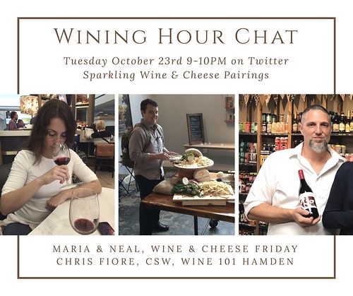 Wining Hour Chat with Wine101Hamden Oct 2018
