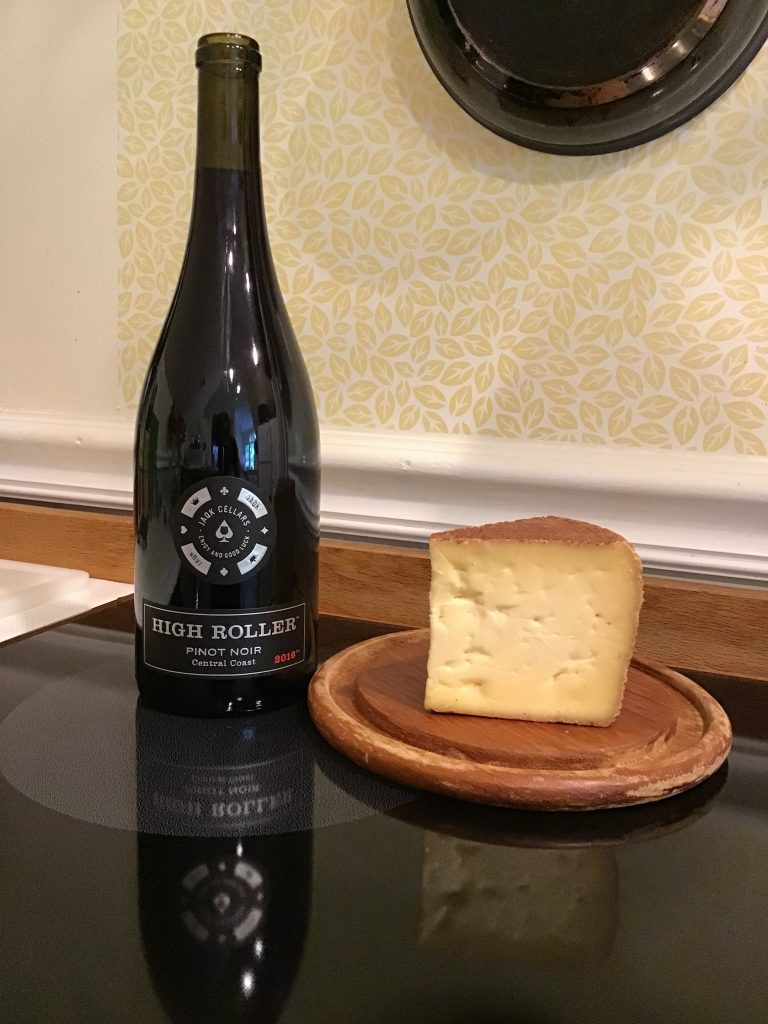 JAQK Cellars Pinot Noir with Looking Glass Creamery Chocolate Lab