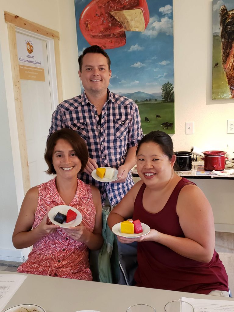 Maria, Neil and Jinnee at The Art of Cheese