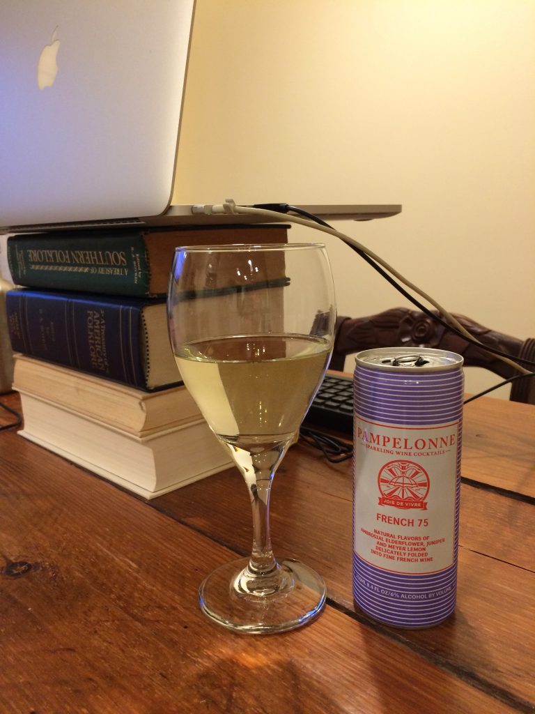 canned wine cocktail-Pampelonne French 75