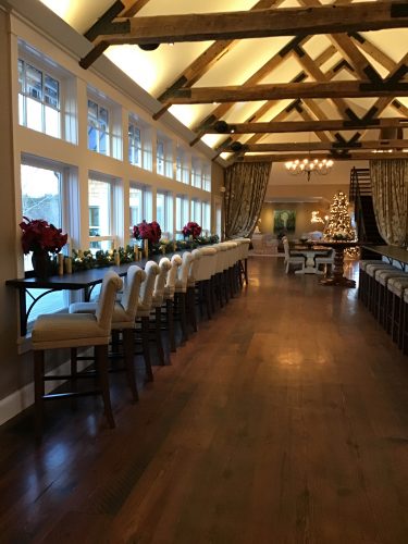 the event space at Cellar Door Winery