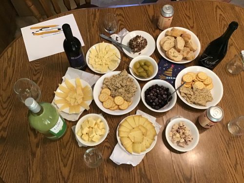 Annual Wine and Cheese Party at Aunt Kathy’s