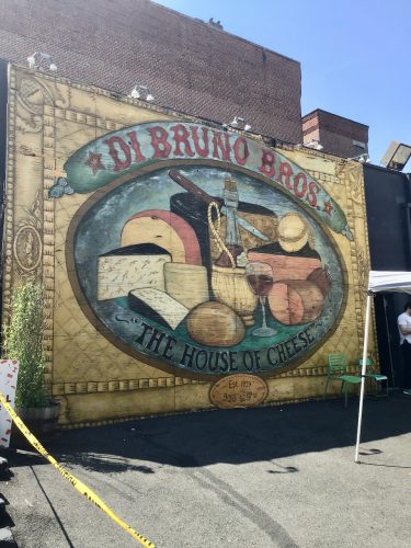 Di Bruno Bros Cheese Mural in Italian Market, Philadelphia