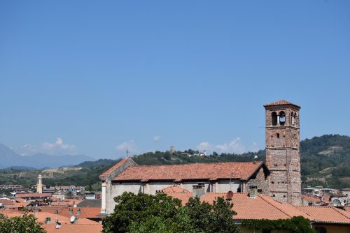 Gattinara tower off in the distance