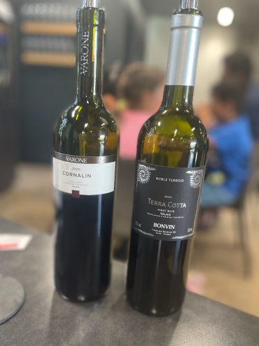 Varone Cornalin and Bonvin Terra Cotta Pinot Noir