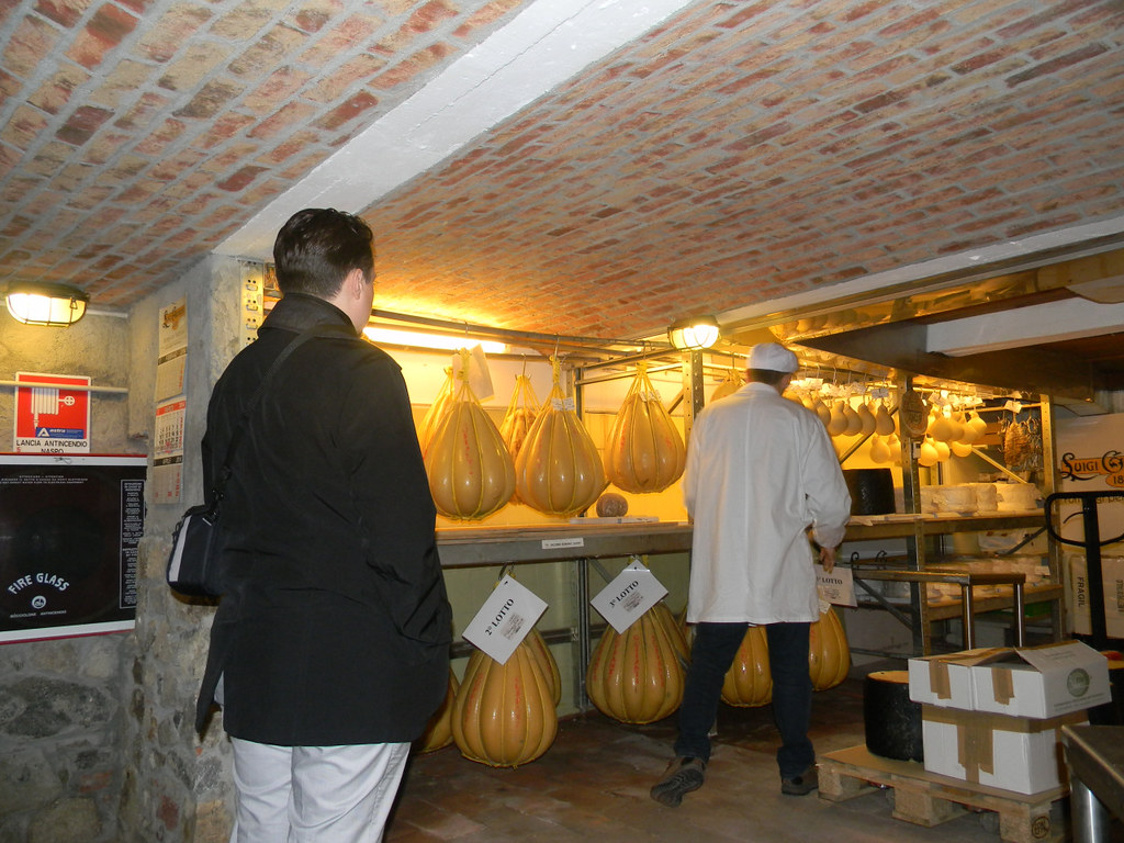 A Trip to a Cheese Cave, Arona, Piedmont, Italy 1