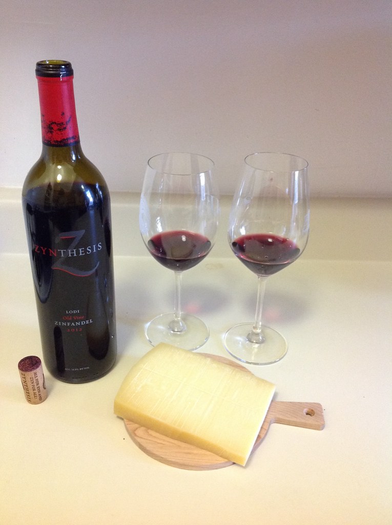 Zinfandel and Aged Gruyere 1