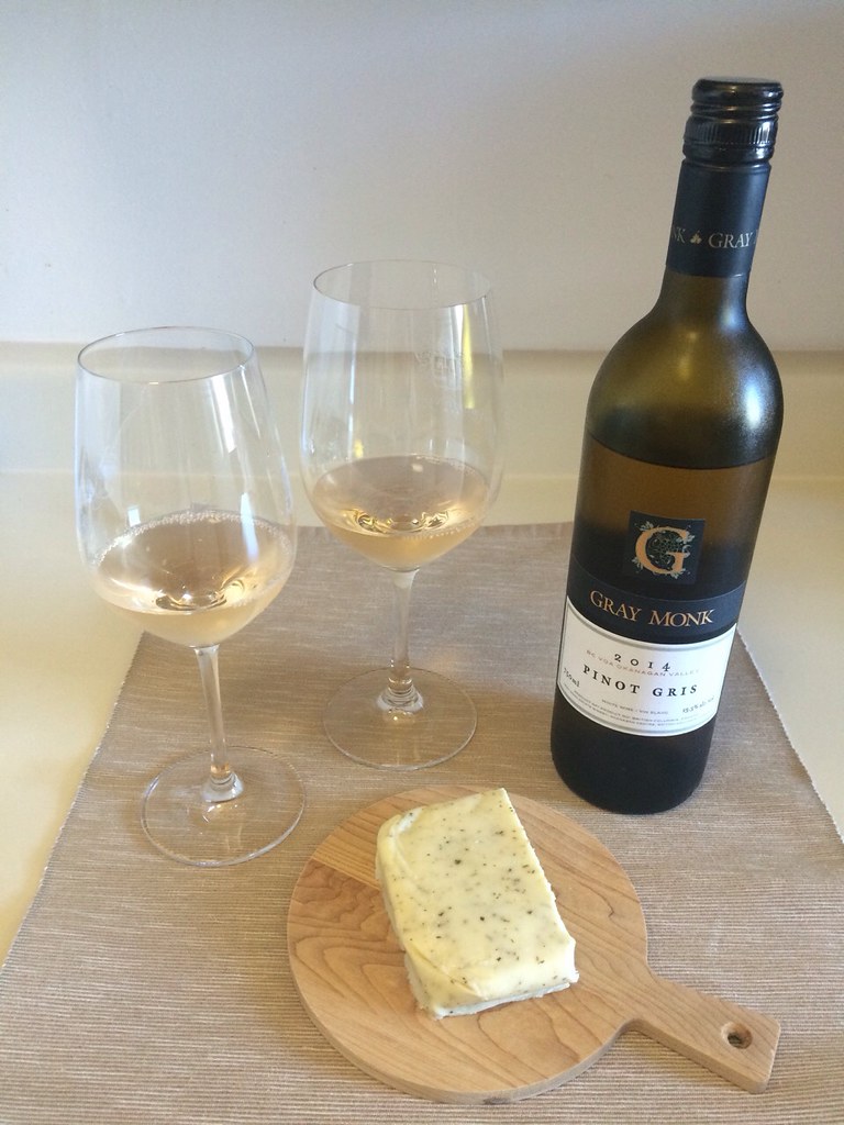 Pinot Gris and Pesto Jack Cheese 1