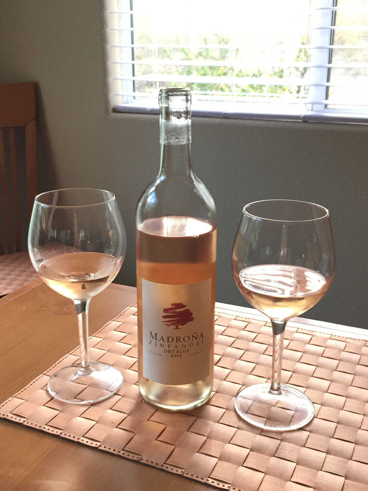 Madroña Zinfandel Rosé 1