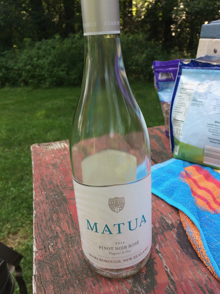 Matua Pinot Noir Rosé and Edam cheese in the Park 3