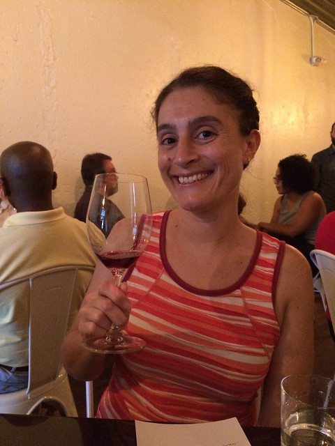 Maria at Bar Brunello Tasting