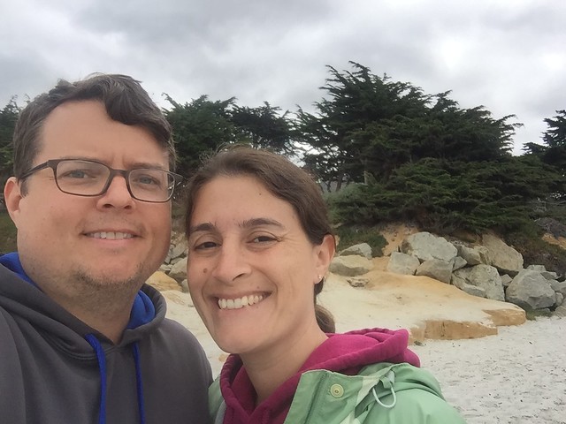 Maria & Neil at Carmel Beach City Park, Carmel, CA