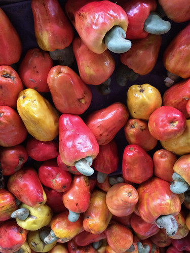 marañon fruit at the market