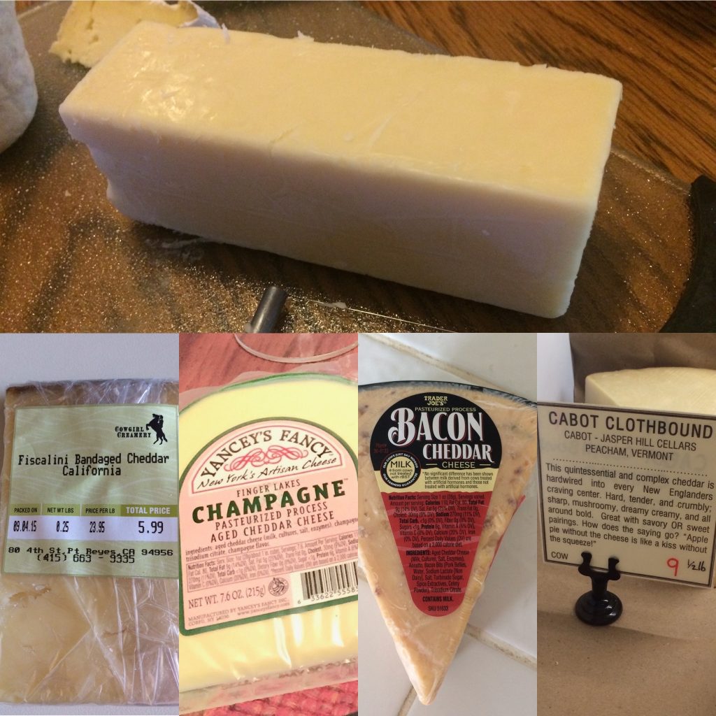 Cheddar cheese through the years