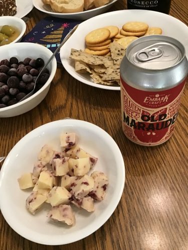 Old Marauder Hard Cider with Cranberry Cheddar