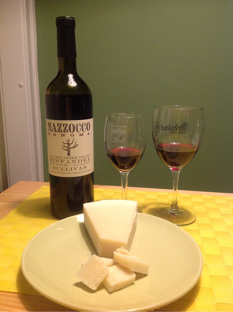 Zinfandel and Pecorino Romano 1