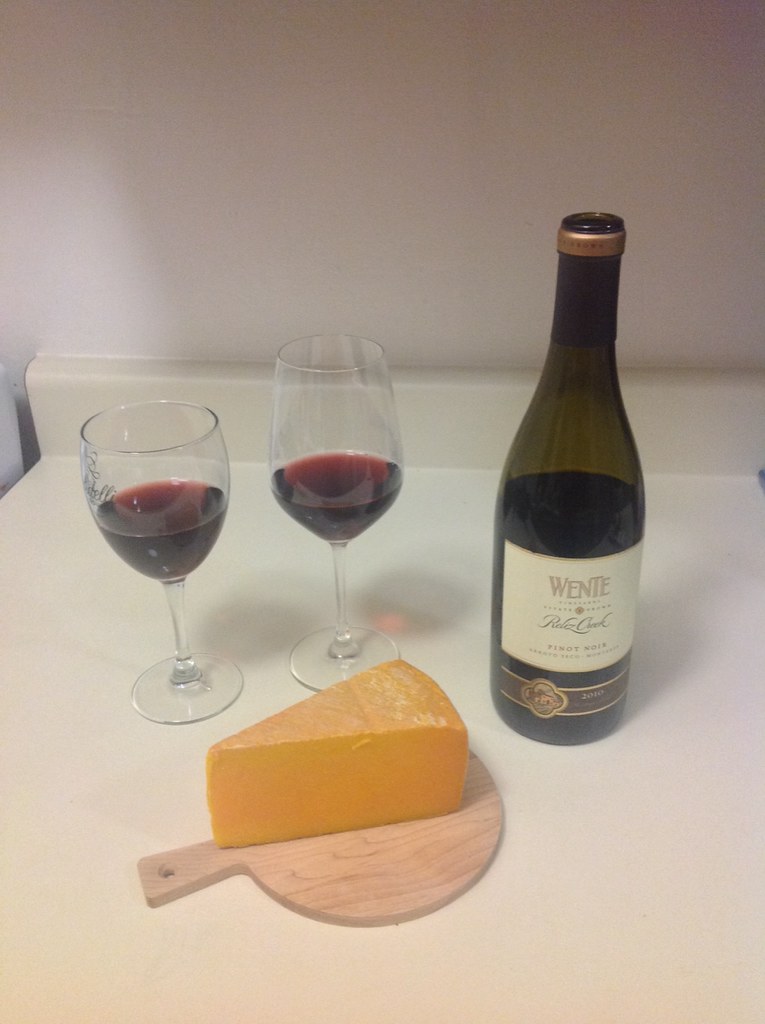 Pinot Noir and Pacific Rock Cheese 2