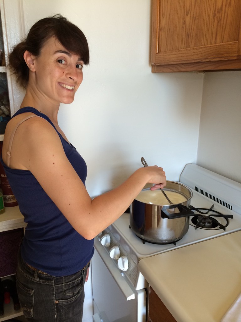 Making Goat Cheese 5