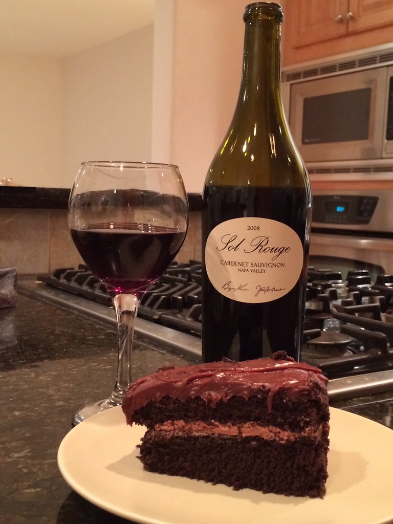 Cabernet Sauvignon and Chocolate Cake 1